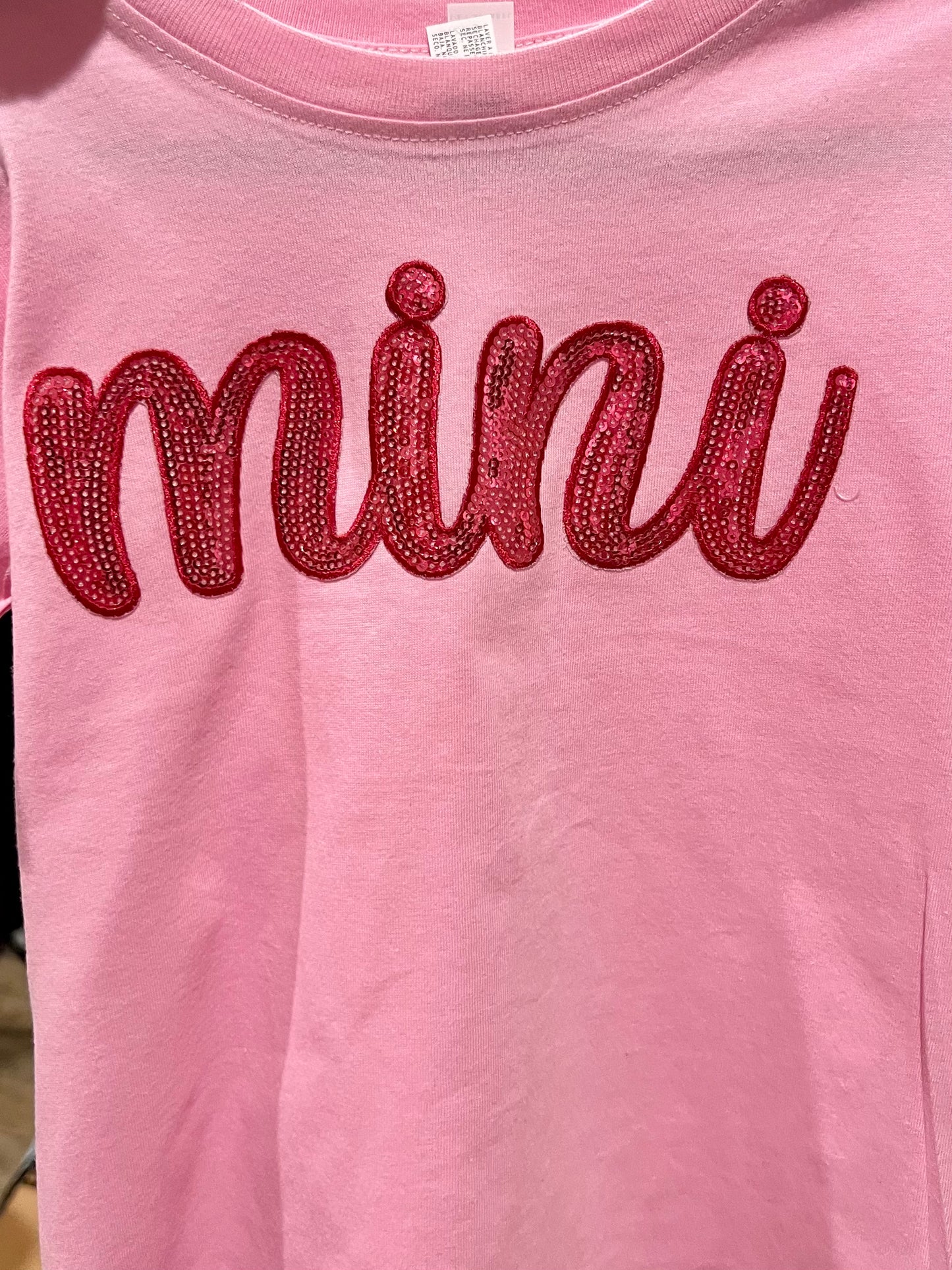 MINI Patch Pink Toddler Tee