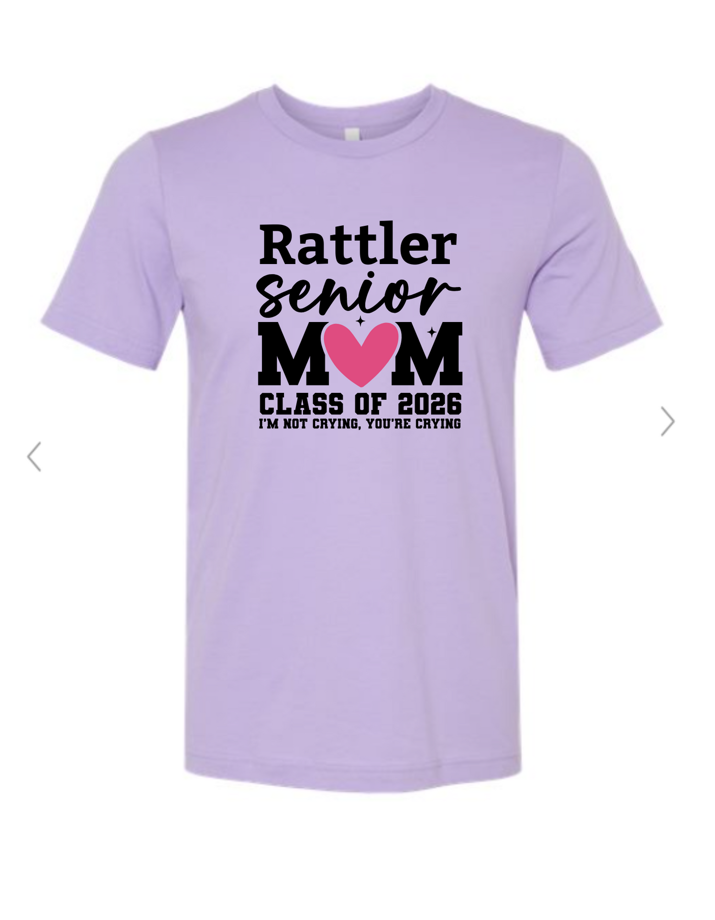 I’m Not Crying Senior Mom 2026 Tees