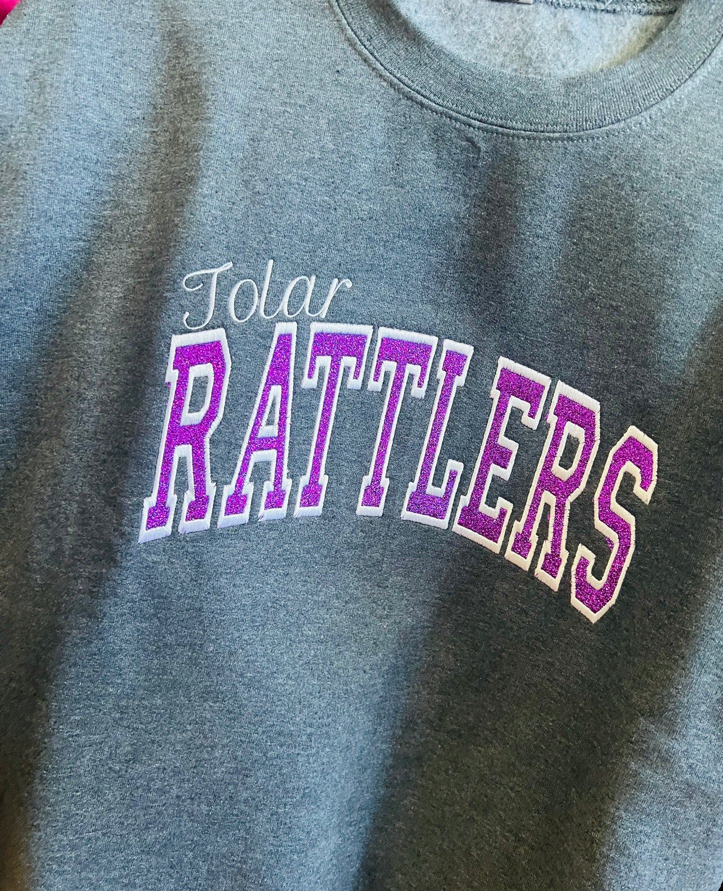 Tolar RATTLERS Embroidered Crewnecks