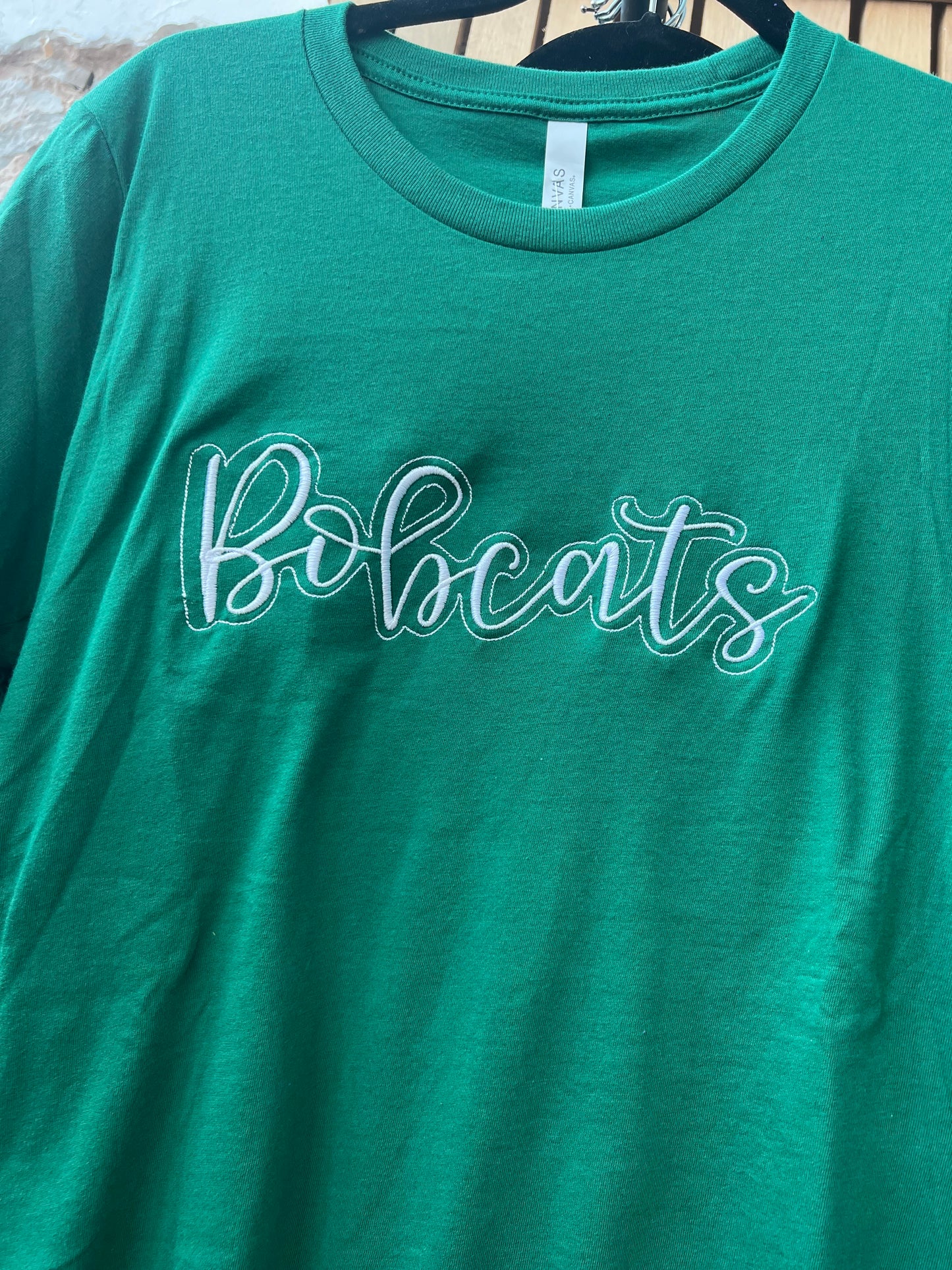 Embroidered Rattler or Bobcat Tees