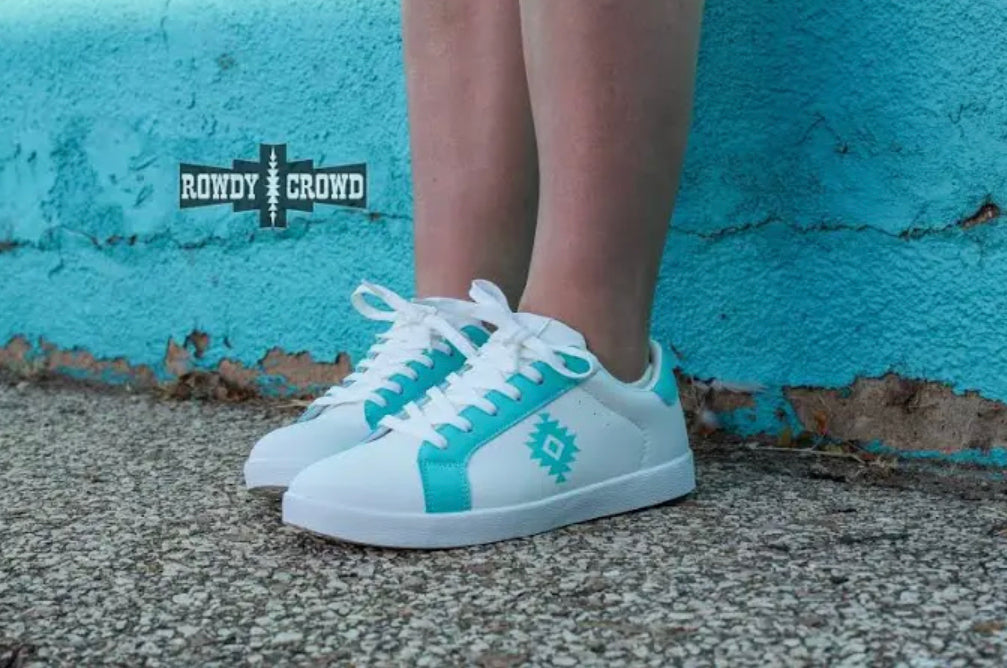 Aztec Turquoise Sneakers