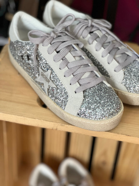 Women’s Glitter Tennis Shoes