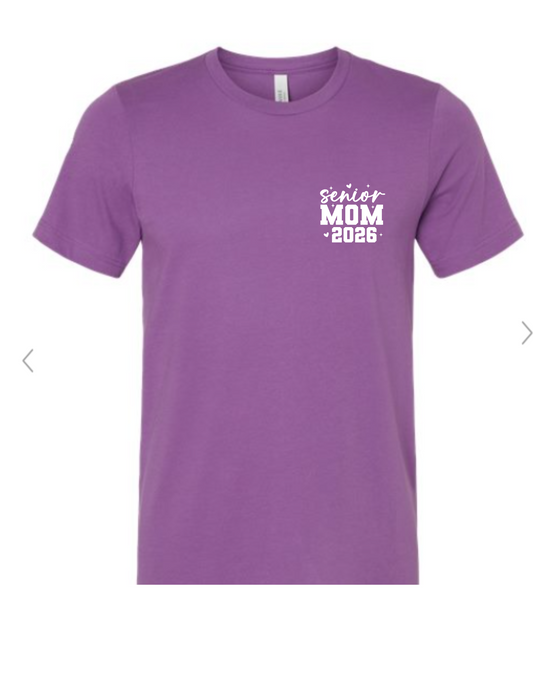 Front Pocket Senior Mom 2026 Tees