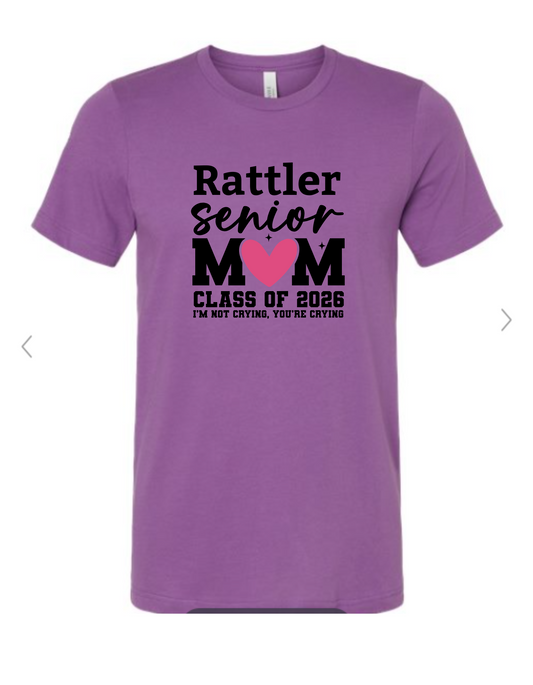 I’m Not Crying Senior Mom 2026 Tees