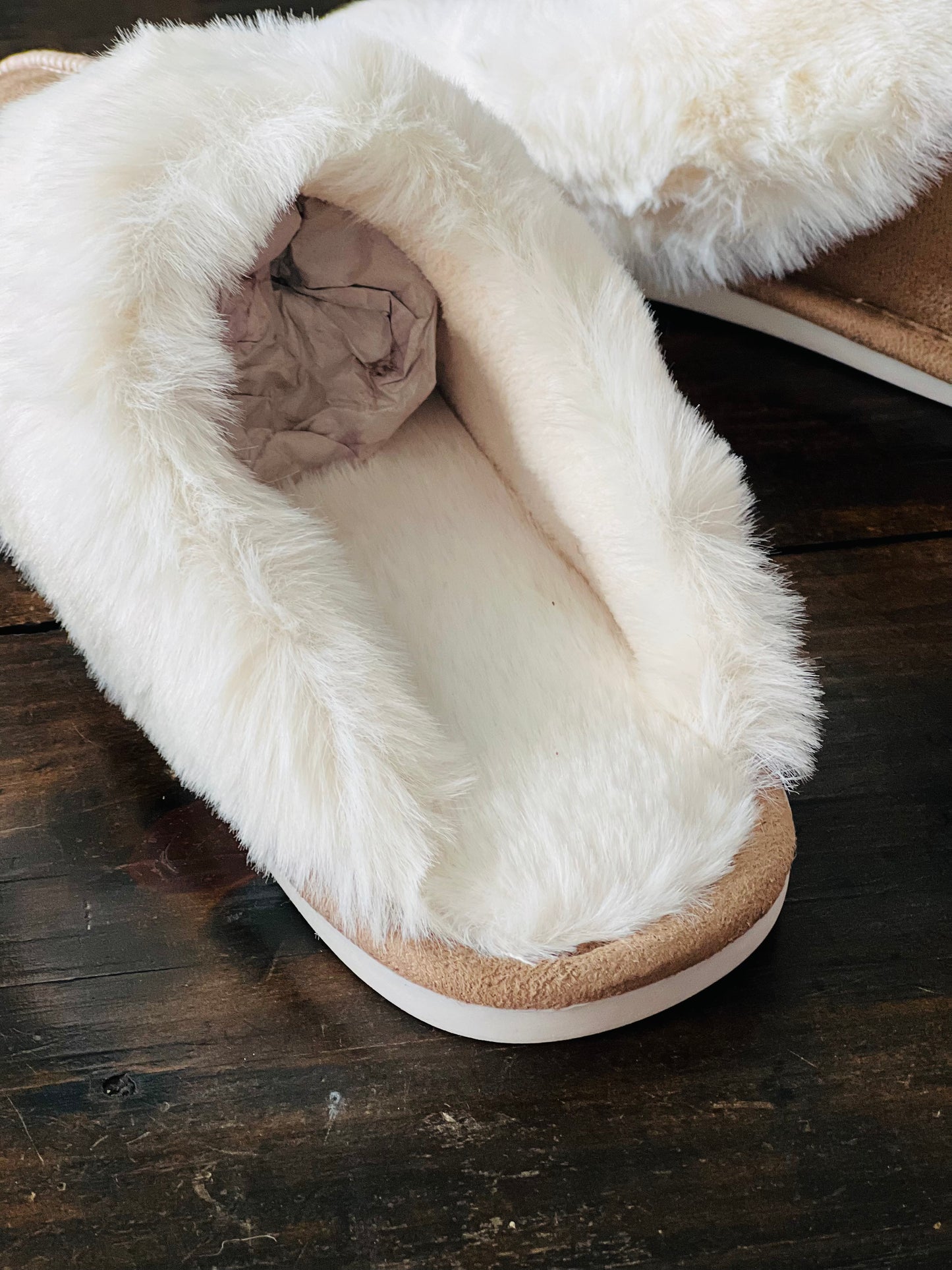 Fur lined Slippers