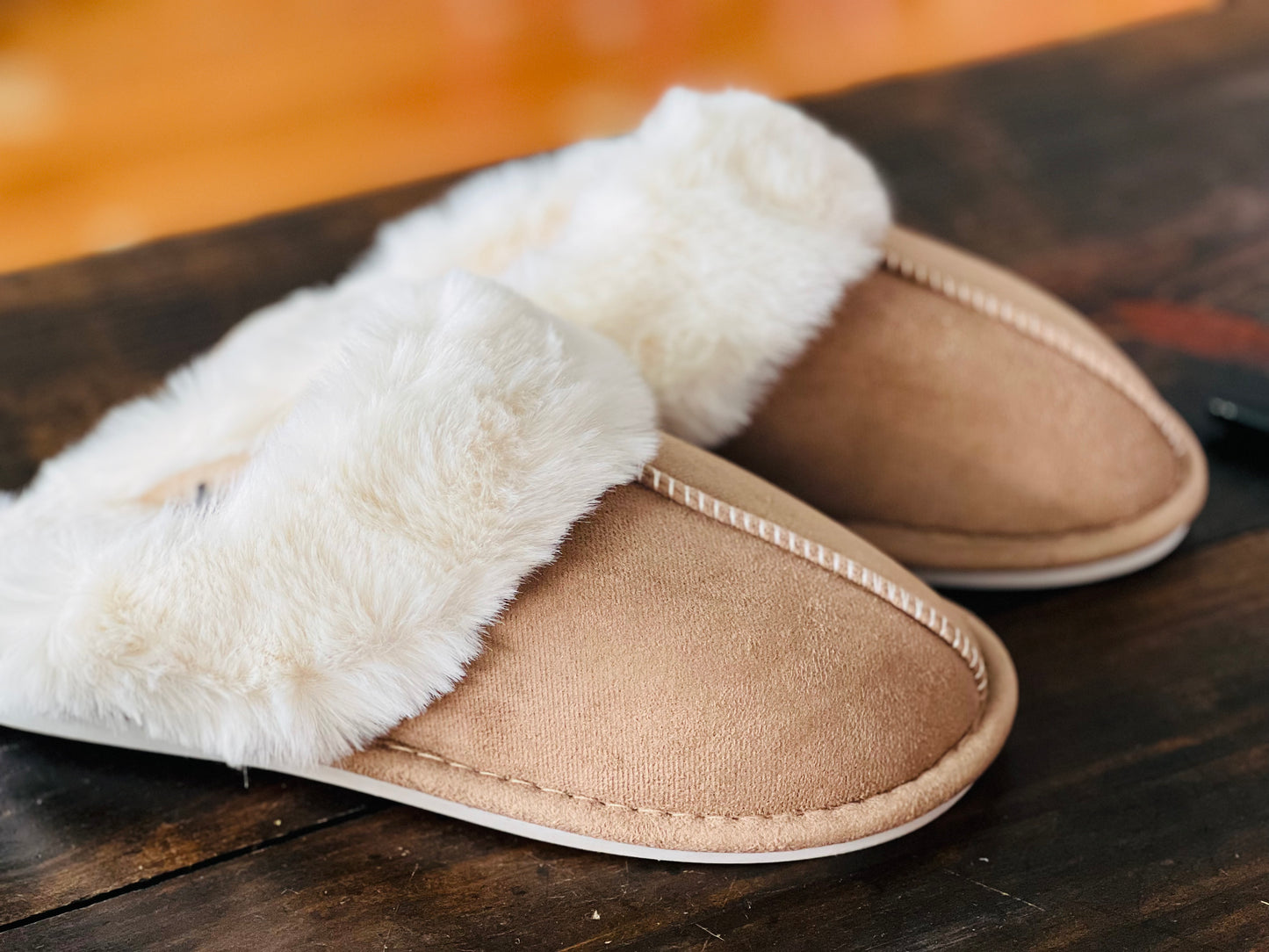 Fur lined Slippers