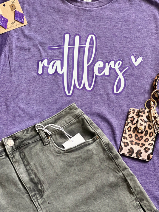 Rattlers Women’s Purple Tee