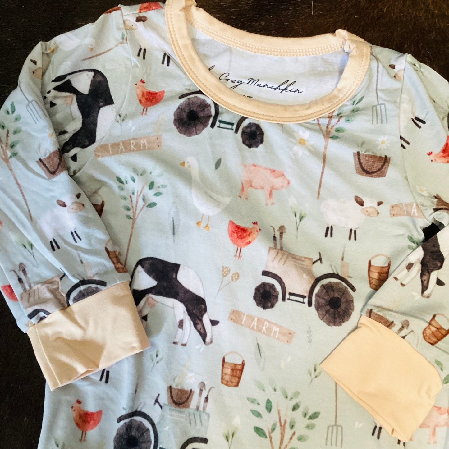 Farm Life Bamboo PJ Set