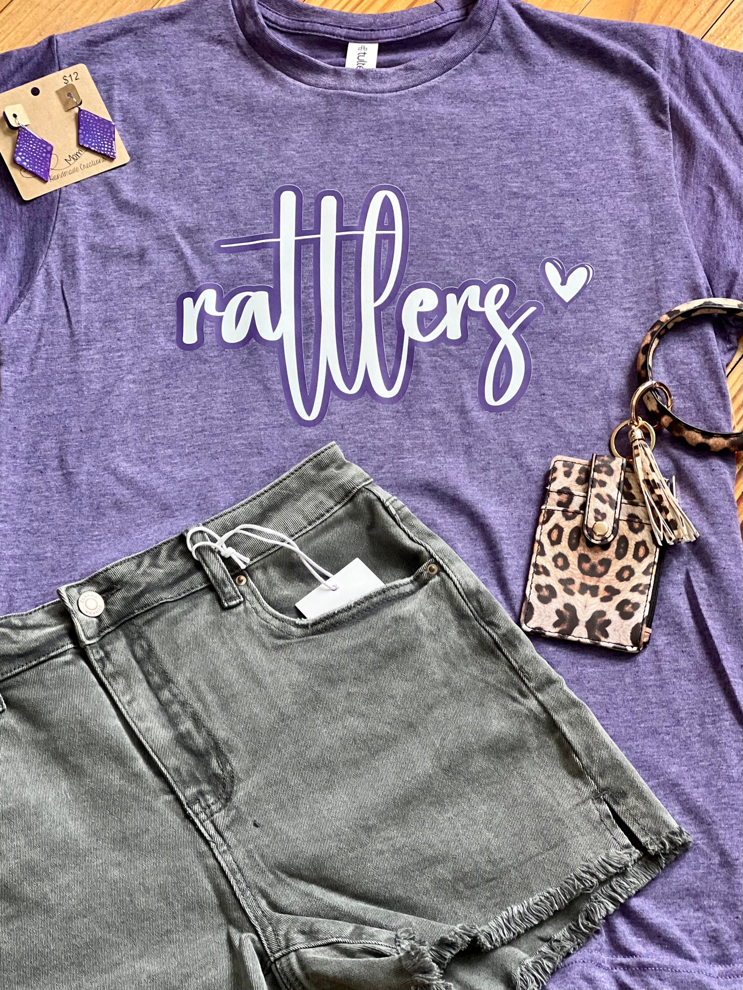 Rattlers Women’s Purple Tee